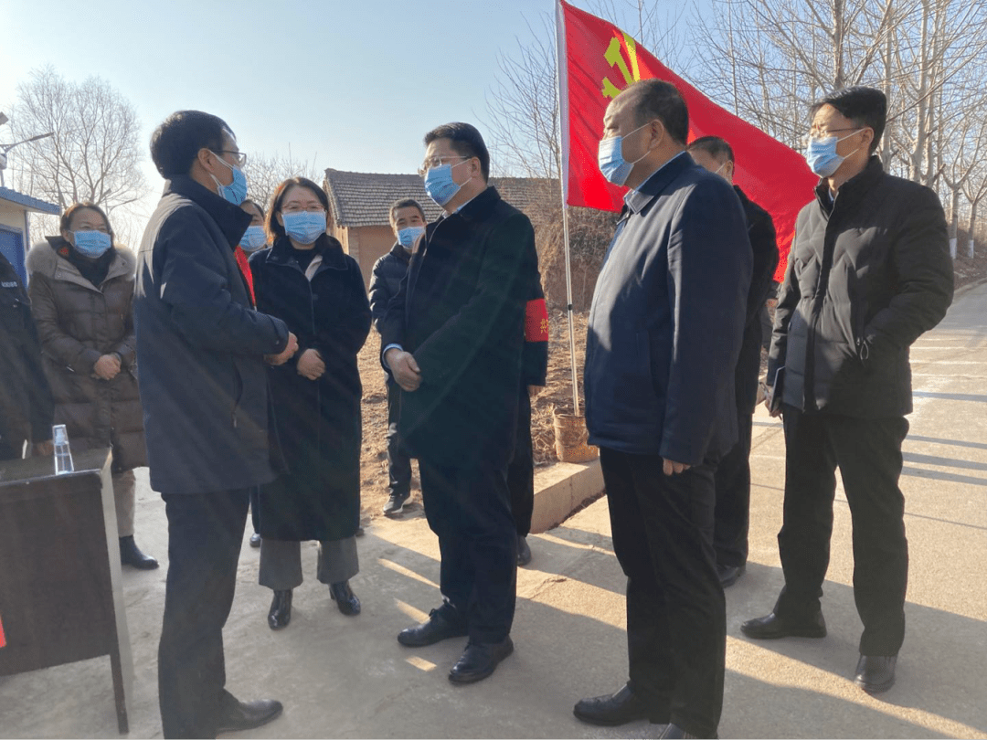 1月11日,市委常委,组织部部长王宏兵带领市委新冠疫情防控第四督导组