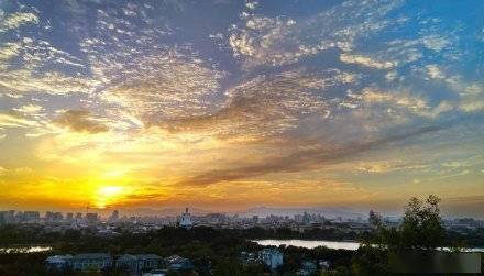 云层|万朵芙蓉云大美北京城