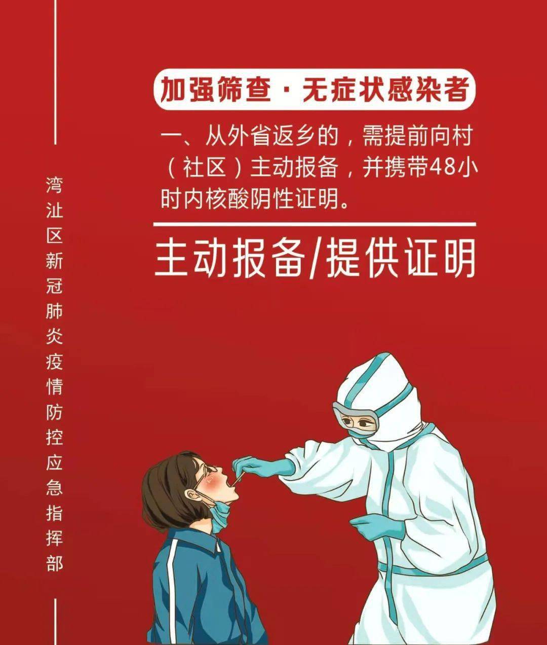 非必要,不返乡!如返回,需报备!