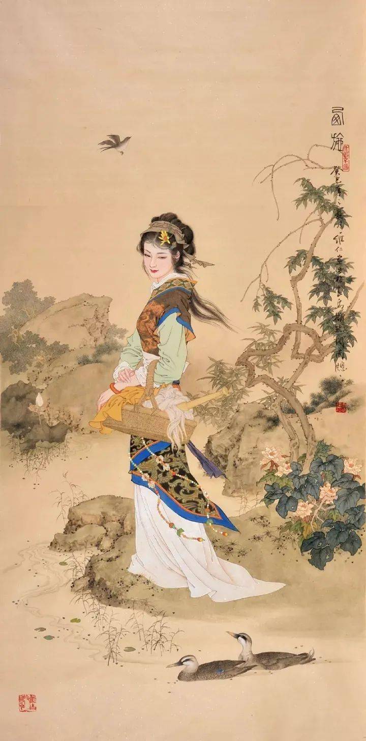 中国古代人物画代表作图片