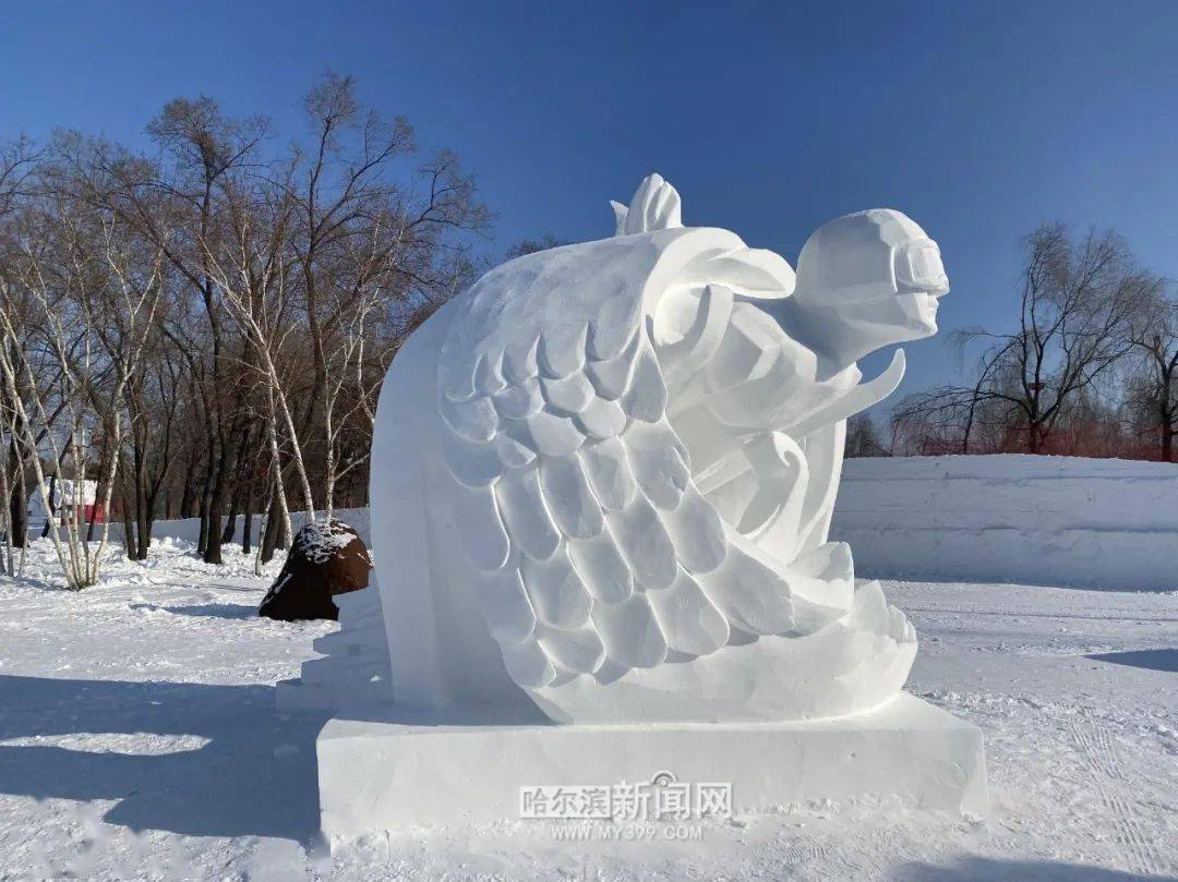 上新了各种风格环绕式欣赏这里的雪雕厉害了