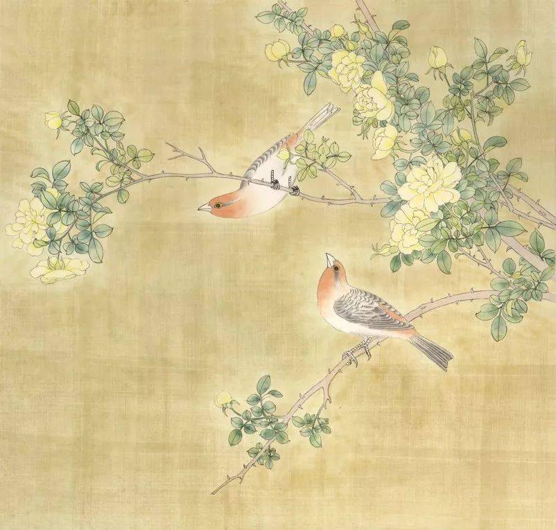 郑玲玲工笔四季映山红图图文详解