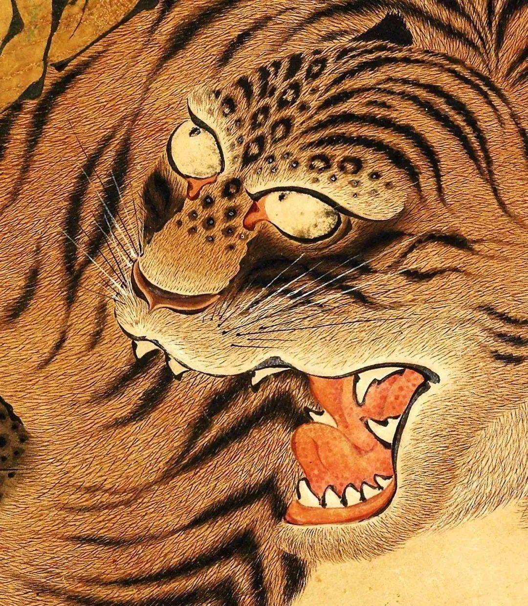 艺赏骑虎图虎虎生威