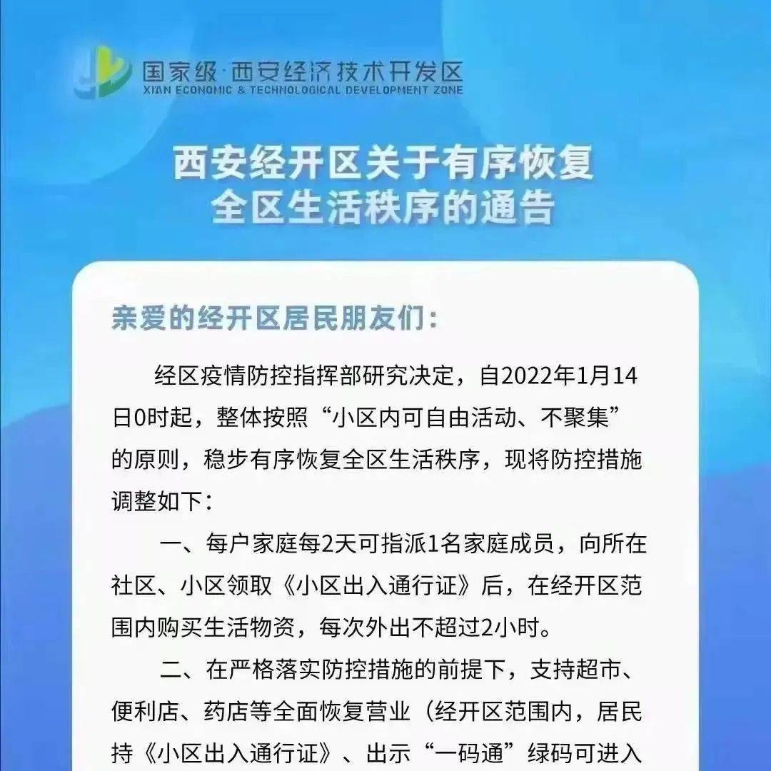 事关疫情防控,西安多地最新消息_生活_人员_社区
