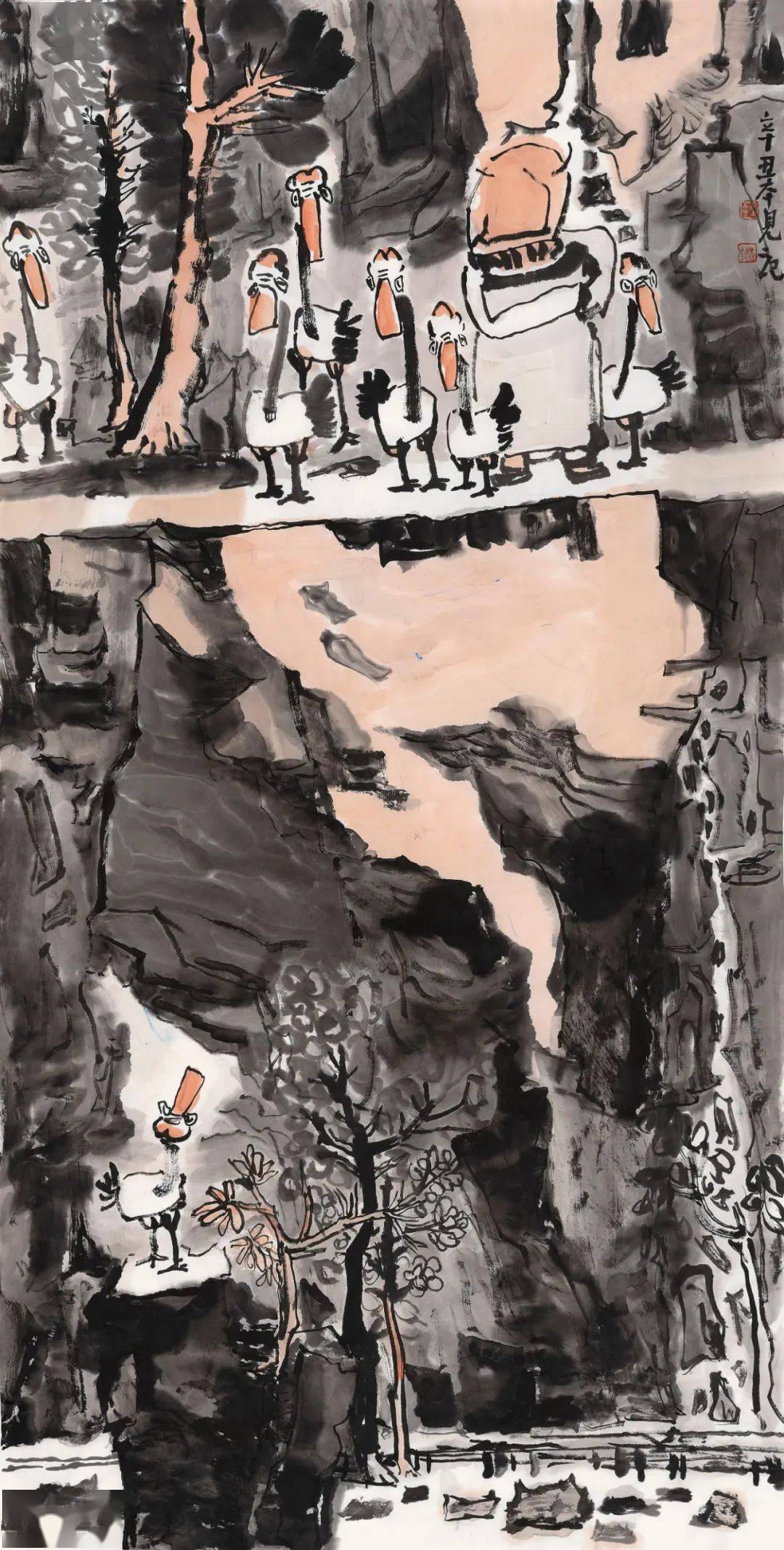【名家推介】南山去寻花——孙本见水墨艺术