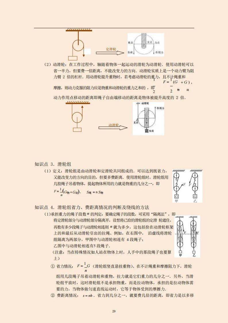 识别|初中物理总复习笔记，各章节都有！