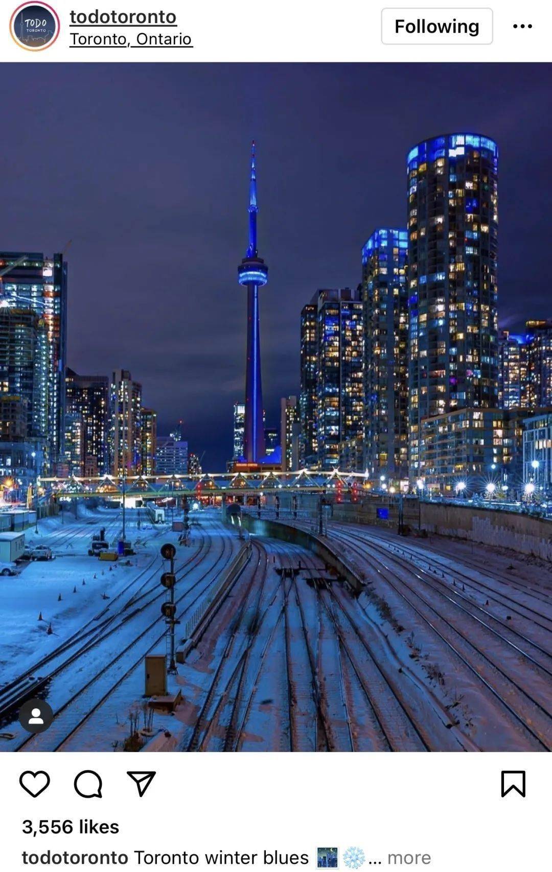 颜值爆表多伦多入榜全球最美天际线上相美炸