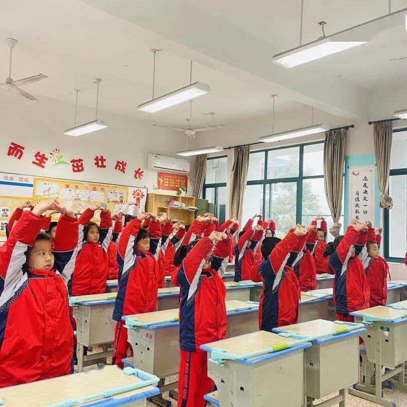 上虞区博文小学不疫样的大课间