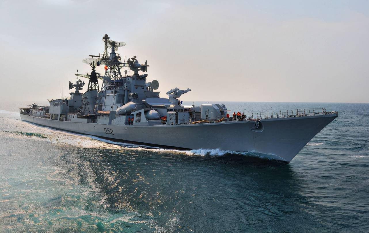 图片:印度海军卡辛/拉吉普特级导弹驱逐舰早就该退役了.