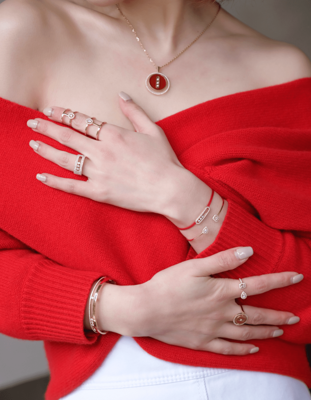 自由戴对首饰，全年自带女主光环 | @Messika