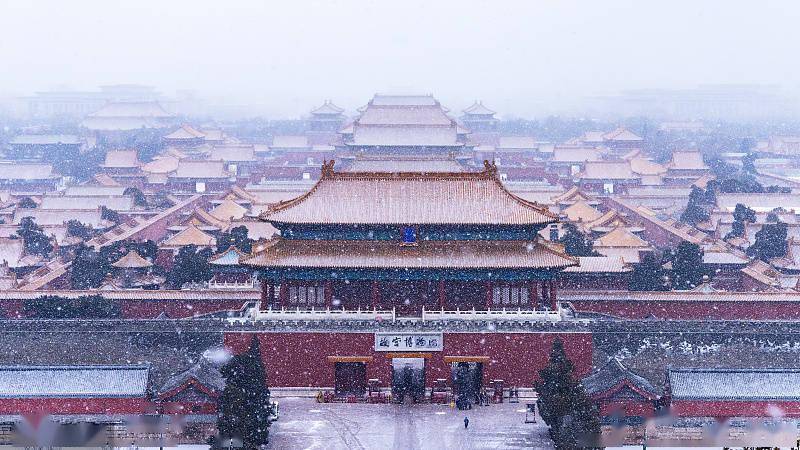 秦立玲|大寒时节，北京故宫迎来2022年初雪