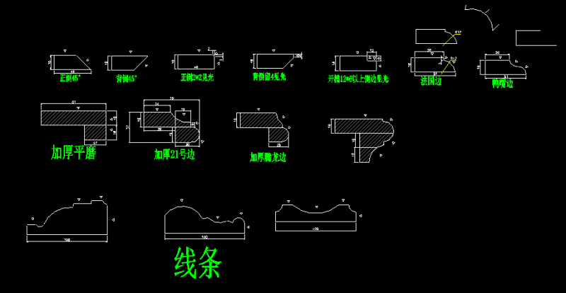 cad画弯曲的小路图片