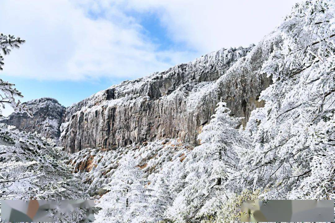 栈道|人间仙境！昆明这里下雪啦！周末约看雪吗？