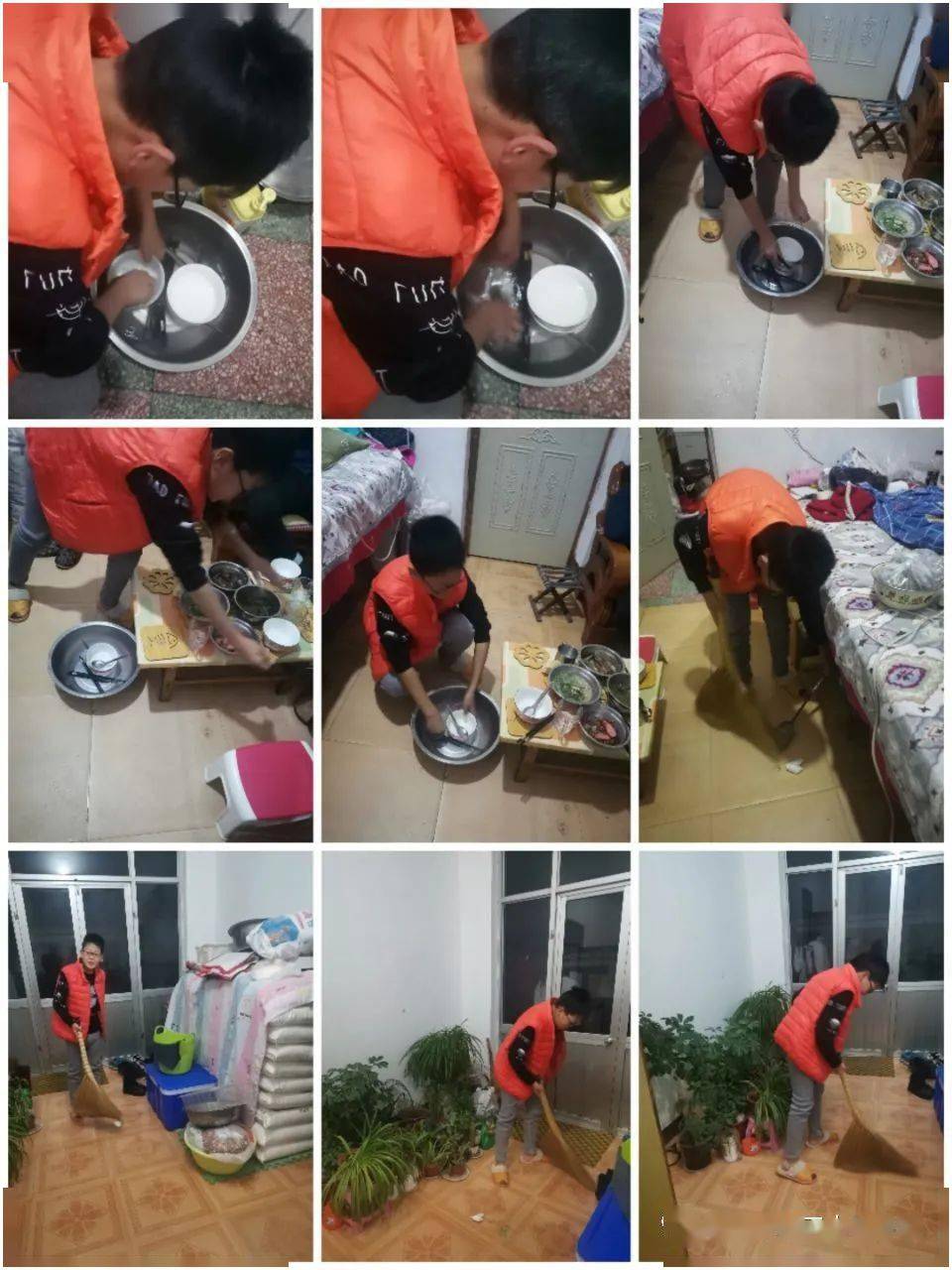 强镇筑基61劳动教育家务小能手走进父母工作荣成市第三十五中学初三