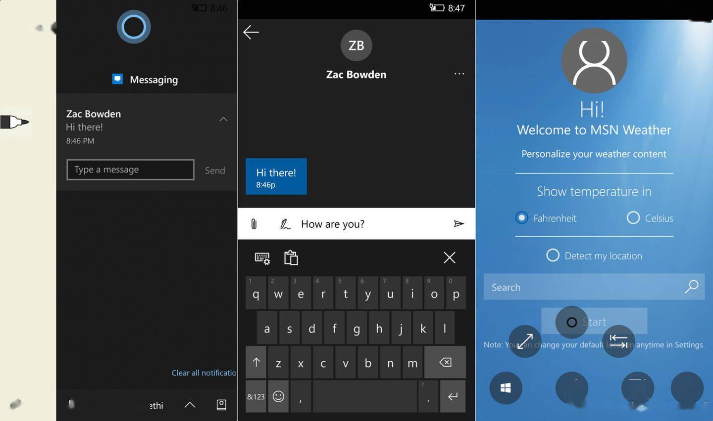 Lumia 950手机运行“被砍掉”的仙女座Andromeda OS视频曝光