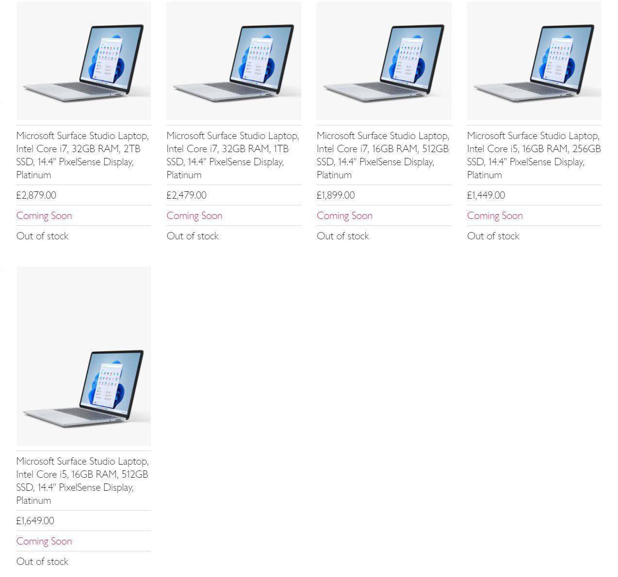 Win11旗舰笔记本Surface Laptop Studio即将登陆欧洲