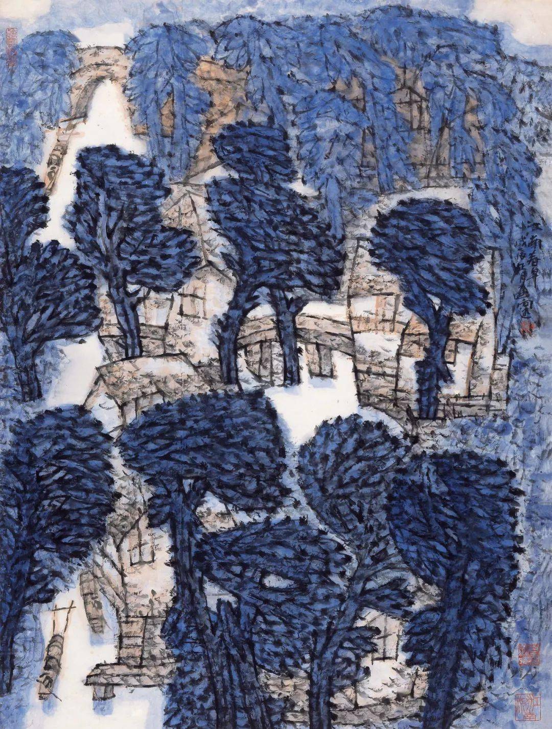 春风得意|陈向迅_cm_中国画系_气象