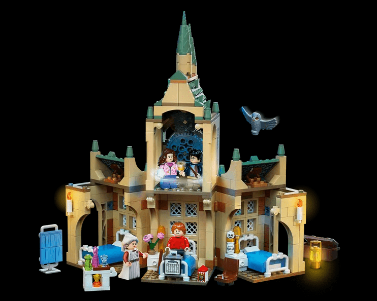 哈利波特|模玩资讯：LEGO76398 哈利波特与阿兹卡班的囚徒 霍格沃茨医疗厢房