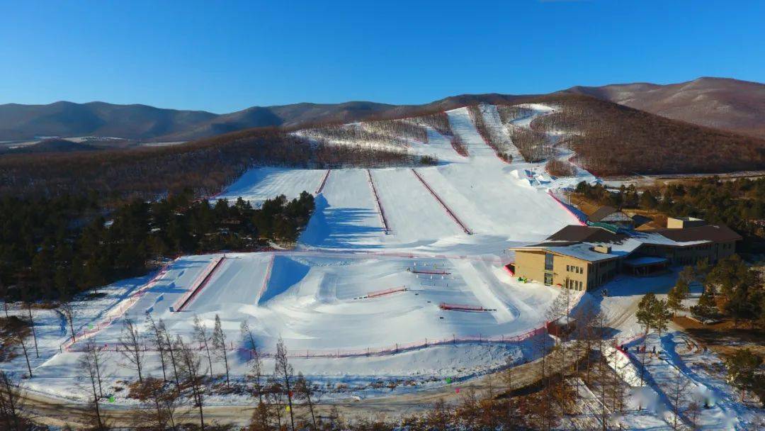 宝清圣洁摇篮山滑雪场图片