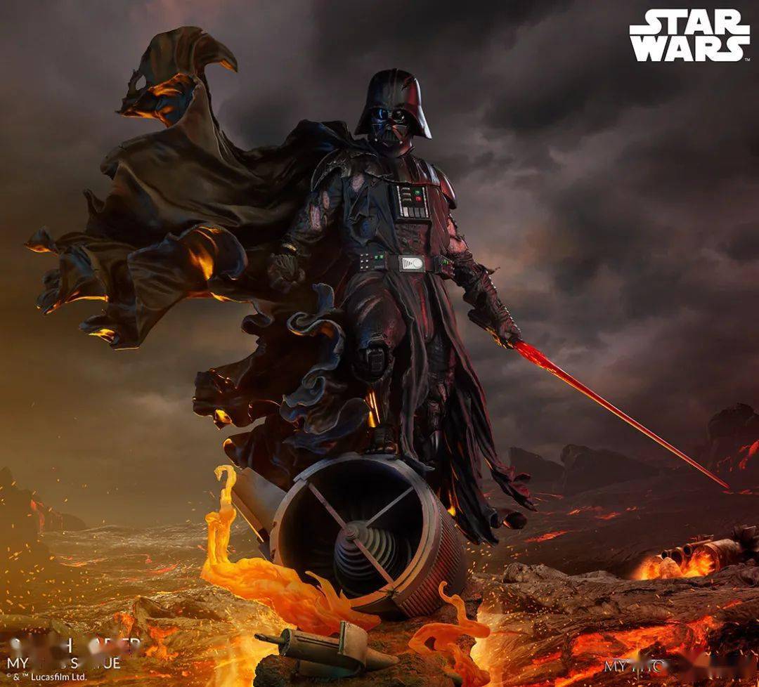 67新品预定sideshow24寸星战黑武士达斯维达神话200369