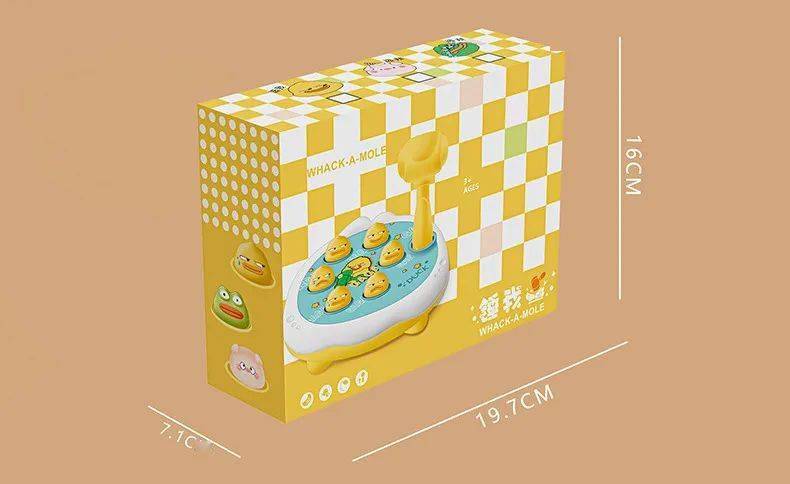 游戏|【玩具】“不用电”的打地鼠游戏，比比谁的手更快，收到就能玩！