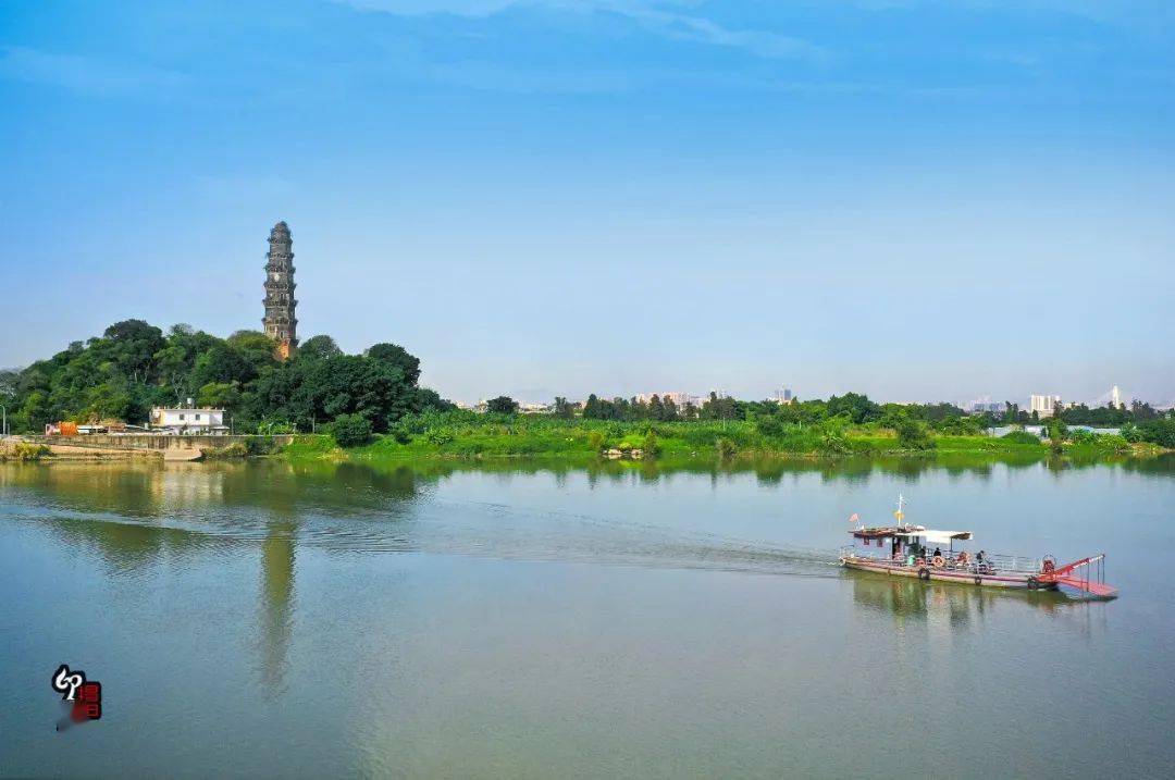 印象揭阳 | 涵元古塔 在水一方_冯元飚_潮阳区_借地