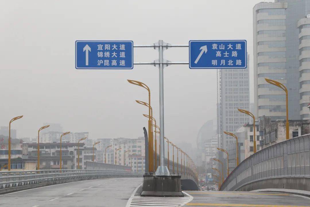 激动人心宜春大道高架桥正式通车全线贯通将在