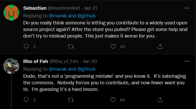 删库跑路开发者要求恢复其项目控制权，但几乎没人支持