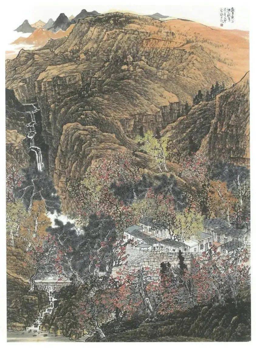 白山黑水美丽四平全国中国画作品展作品