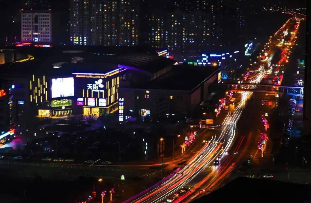 北京大兴区夜景图片
