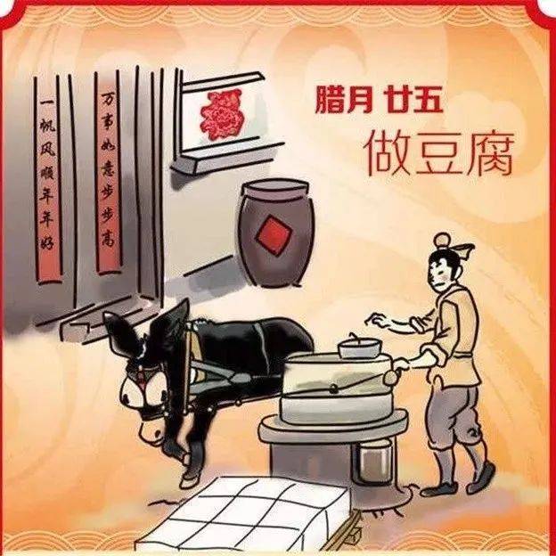 【年味儿】腊月二十五 推磨做豆腐_节日_向大年_窗户