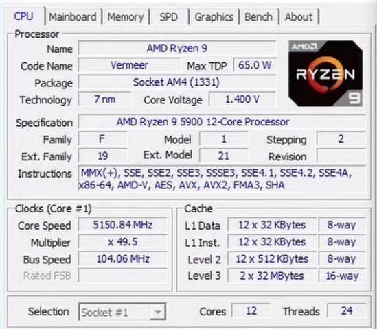 方面|AMD 锐龙 5000 台式机处理器B2步进测试出炉