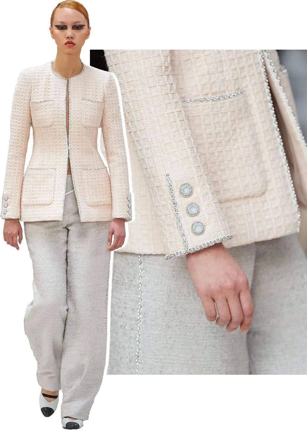 年代穿着香奈儿的女骑士，飒！