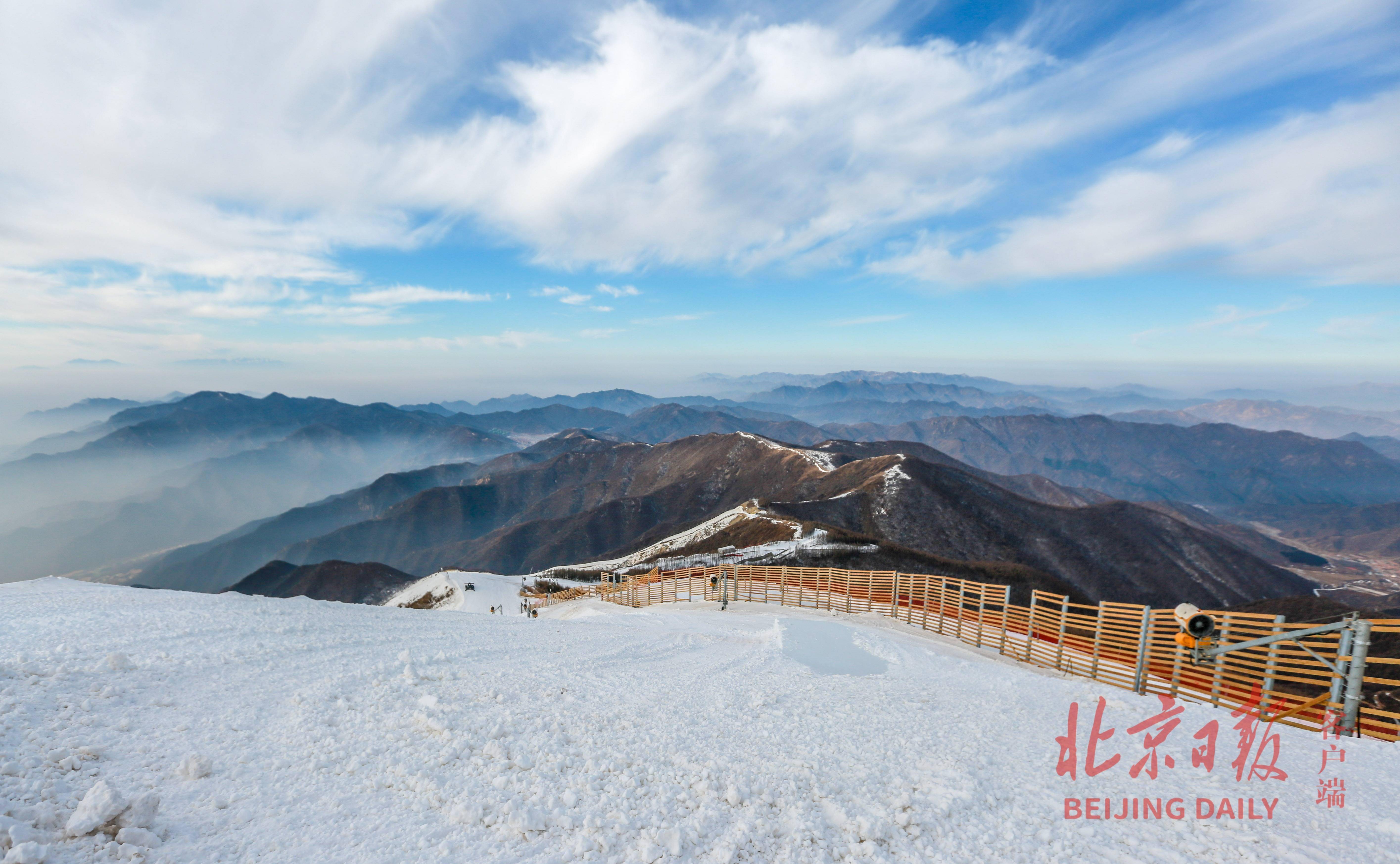 北京国家高山滑雪中心图片