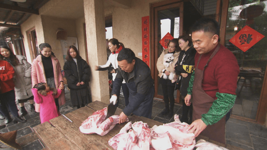 氛围|舞龙祈福、打年糕、吃春卷…传统习俗与特色美食齐备！浙江德清乡里年味浓→