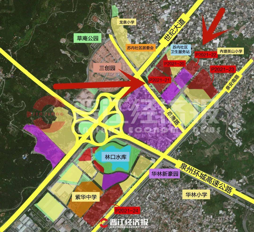 晋江市p2021—22号地块2当竞买人报价溢价率达到48.