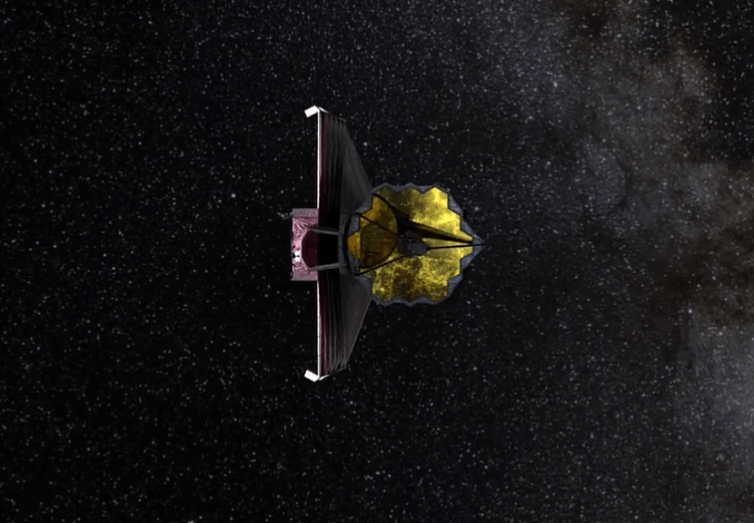 詹姆斯·韦伯太空望远镜已打开高增益天线，开始对准一颗恒星校准