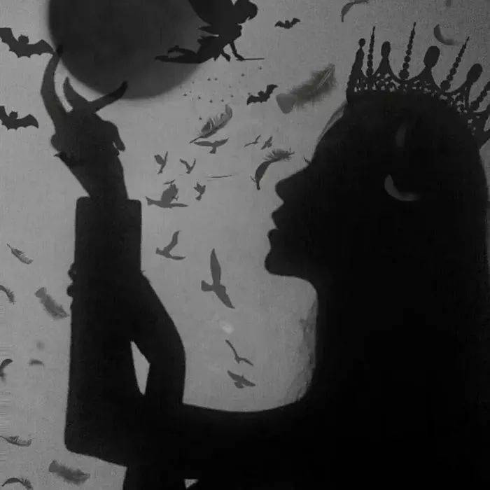 暗黑系头像黑色系列头像酷帅