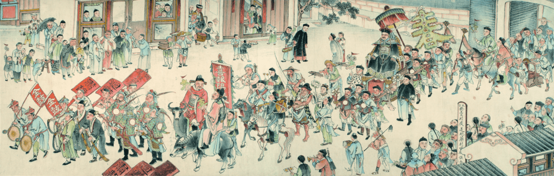 四川绵竹国家一级文物《迎春图》里藏着这些新春民俗丨口述民俗