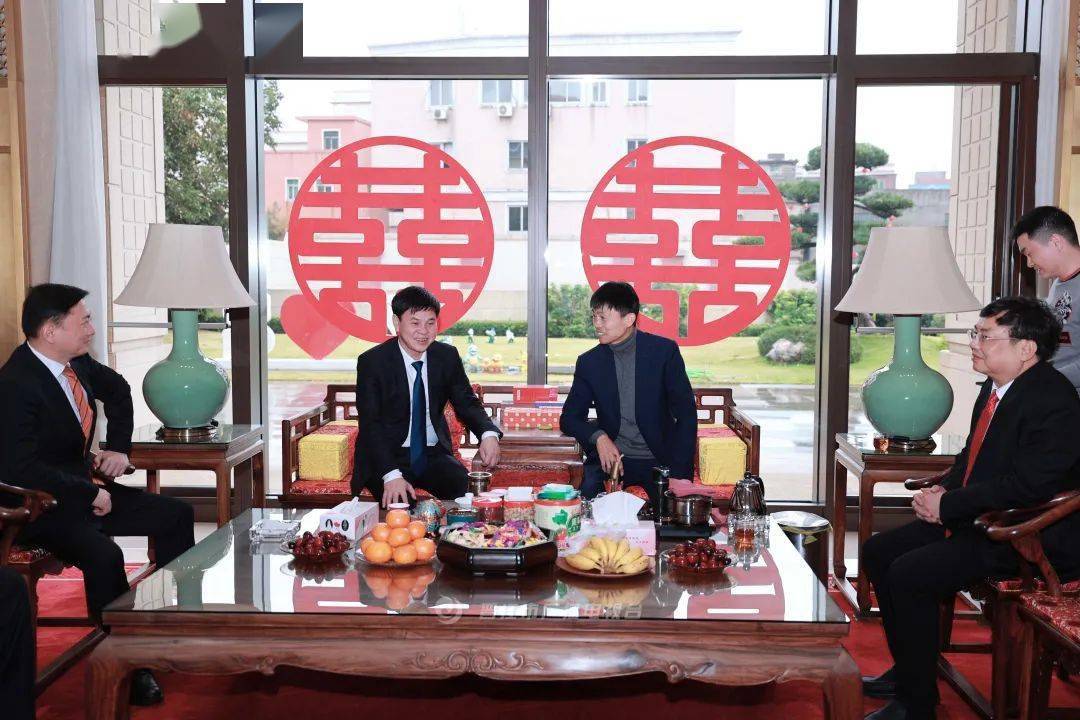走访展志集团孙晋忠走访恒安公司许连捷走访晋工公司柯子江走访兴业