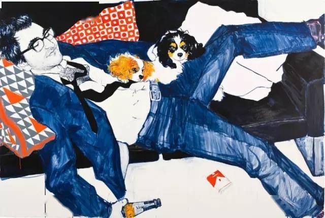 钢笔彩色墨水画出人生百态