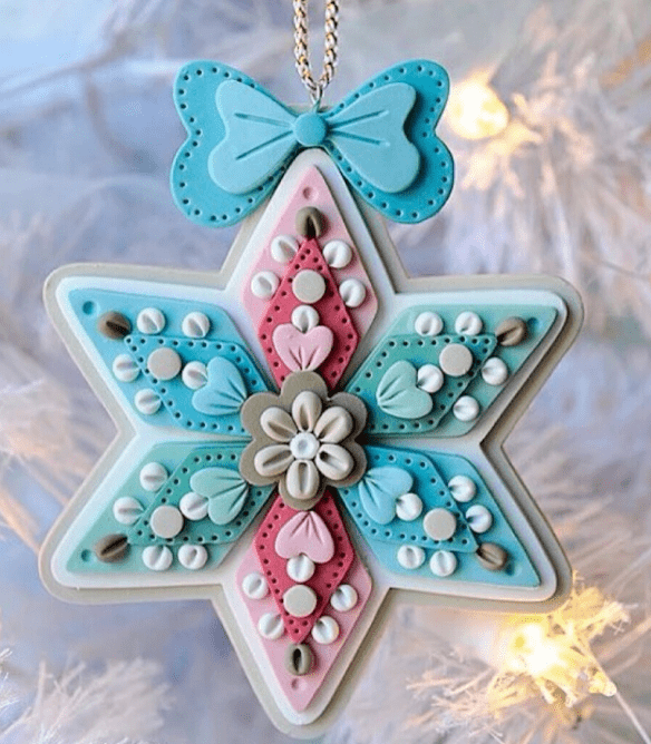 手工作品欣赏手工素材参考配色太美了