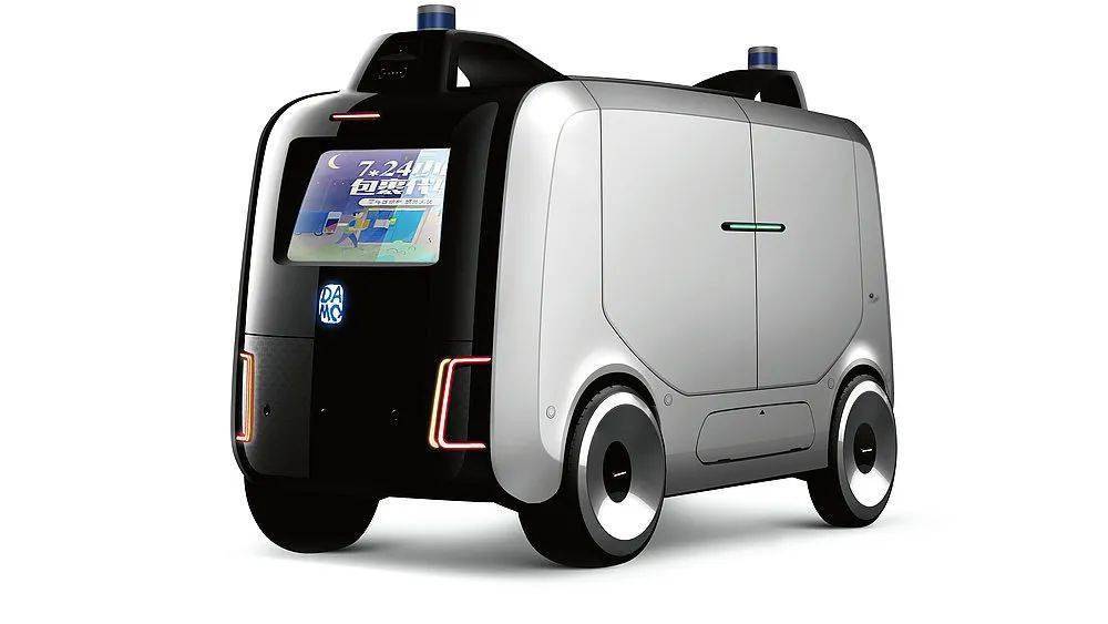 听说奥运村机器人火出圈看看这些送货机器人吧