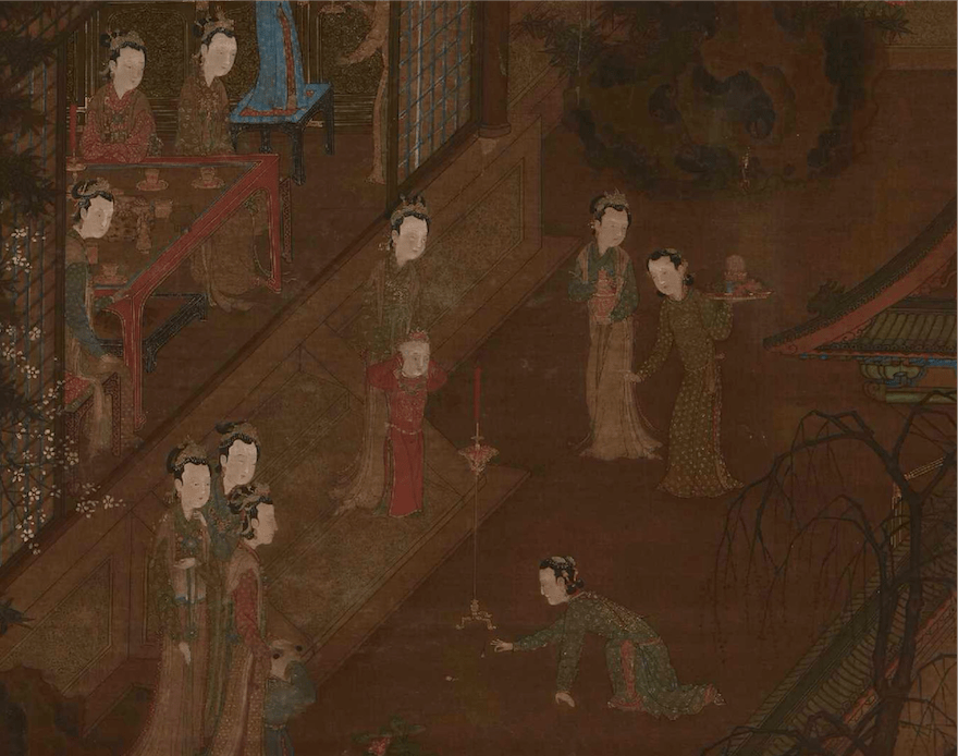 孩童|两幅明画里的春节：富贵之家与村野之间