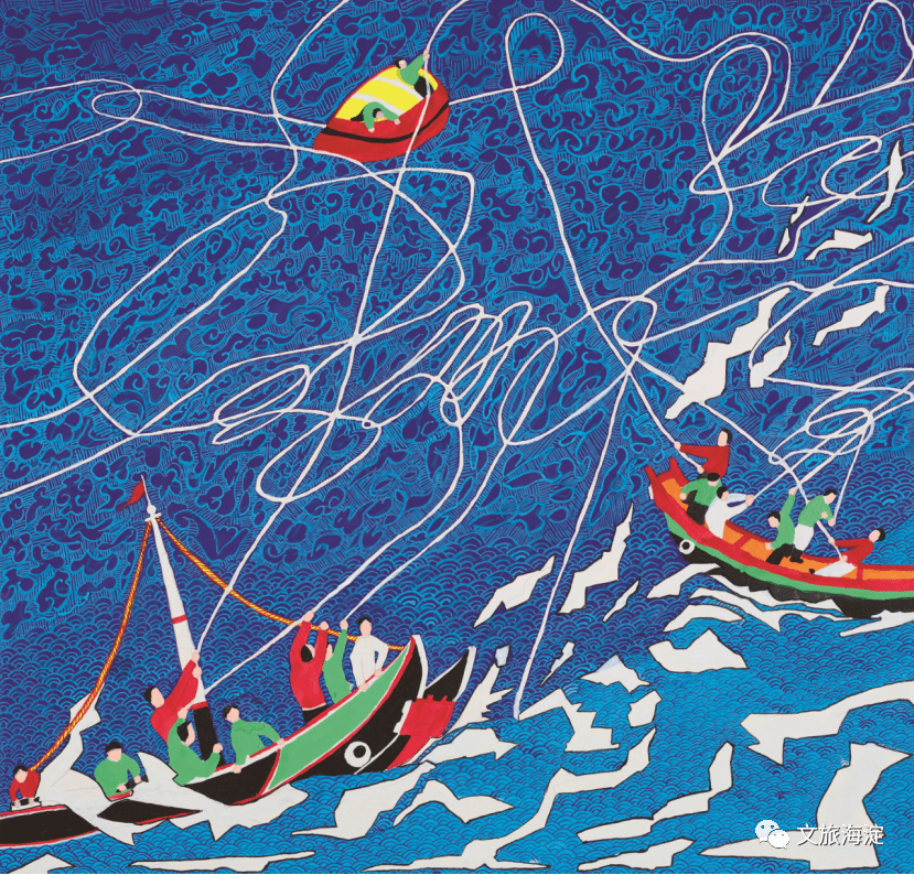 赏年画过大年2022我们的小康生活美术作品赏析7