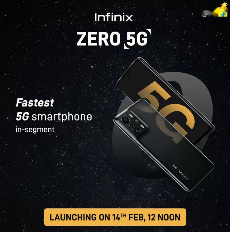 传音 Infinix Zero 5G 官宣：搭载天玑 900 处理器
