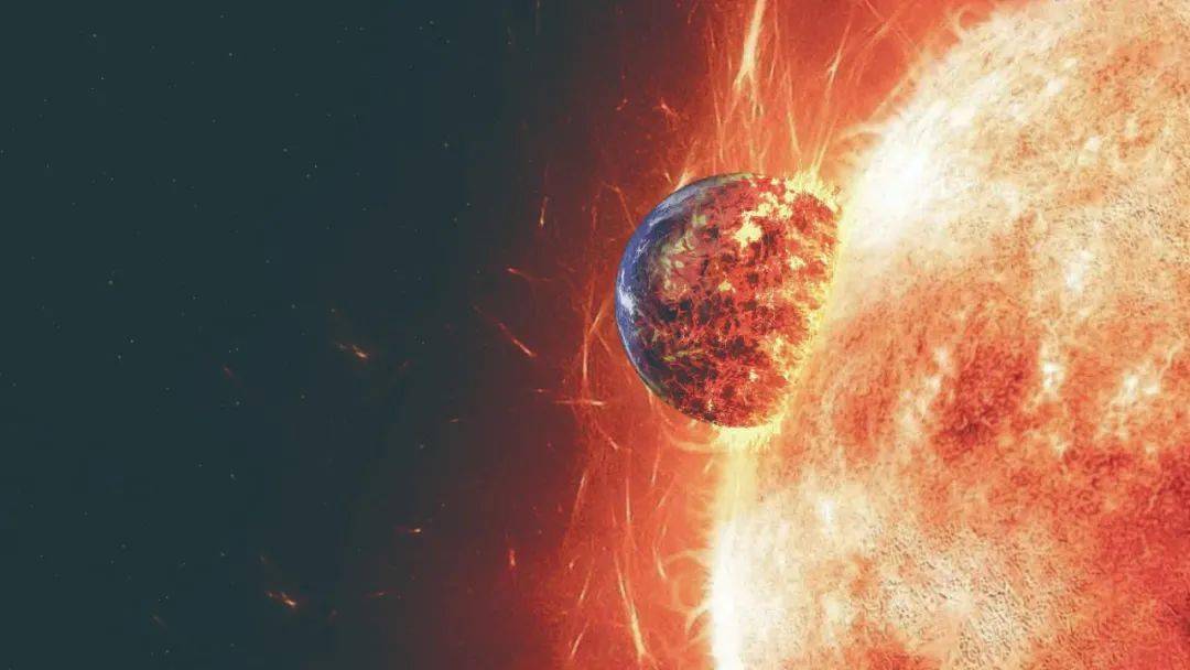 比如把太阳换成天狼星,地球表面的温度将达到108℃,只有少数耐热微