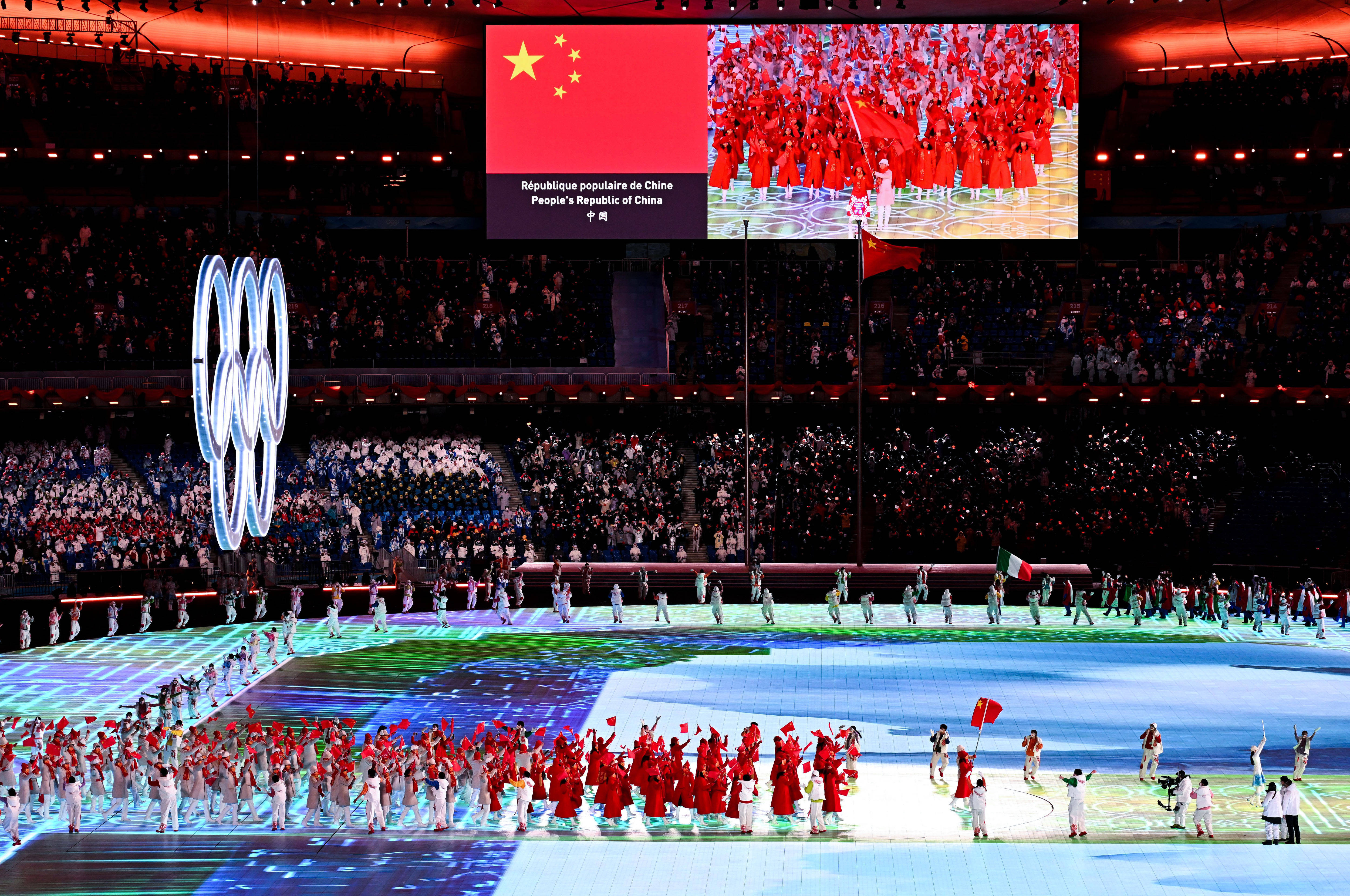 中国冬奥会开幕图片图片