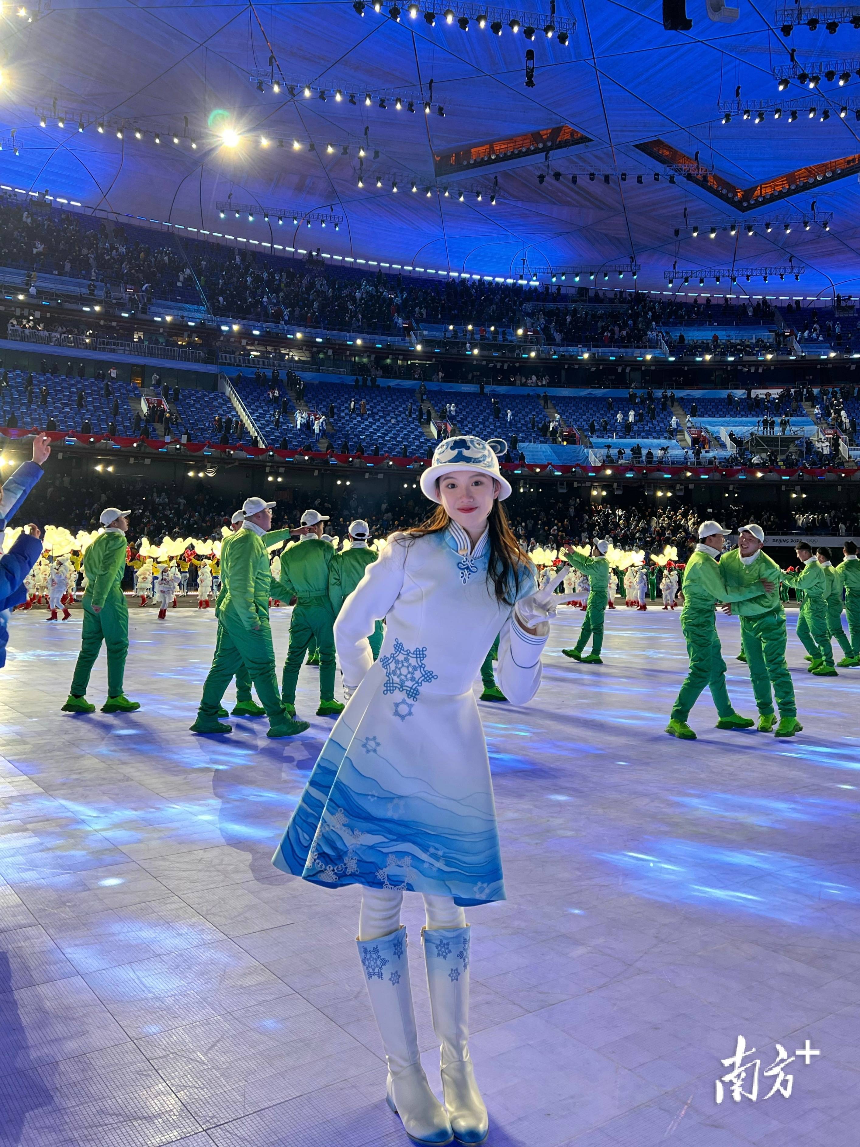 冬奥会入场式雪花图片