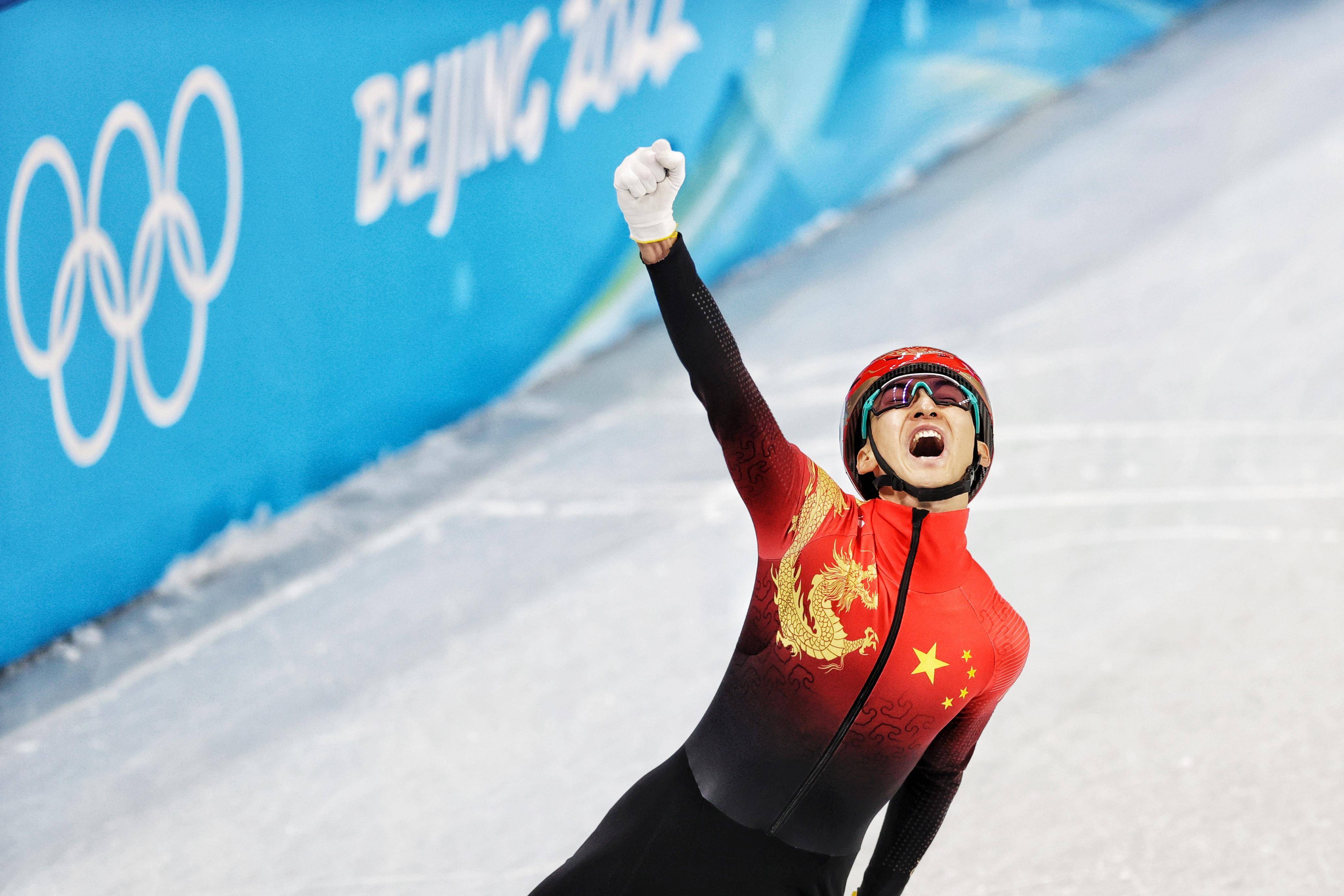 冬奥会运动员精彩瞬间图片